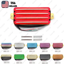Hot Rail 2-Dual Blade Guitar High Output Track Type Four Coil Humbucker Pickup
