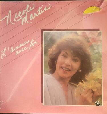 Nicole Martin L'Amour Avec Toi LP 1984 Vamp Records French Canada