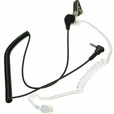 MARKENLOS Sicherheits-Headset mit Schallschlauch für Motorola Funkgeräte 3.5mm Klinke Neu
