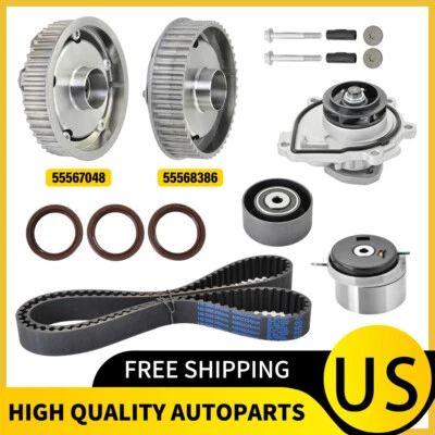 For 2010-2018 Chevrolet Sonic Cruze Aveo 1.6L 1.8L Timing Belt Kit VVT Sprocket - Bild 1 von 4