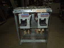 Siemens-Allis Model 90 100/100A 3ph 600V Twin Fusible Feeder MCC Bucket 18"T