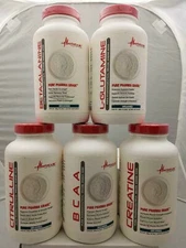 AMINO ACIDS-CREATINE-BCAA'S-LGLUTAMINE-CITRULLINE MALATE-BETA ALANINE