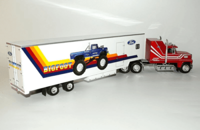 Ford LTL 9000 (1990) - Bigfoot American Trucks 1:43 Brand New in
