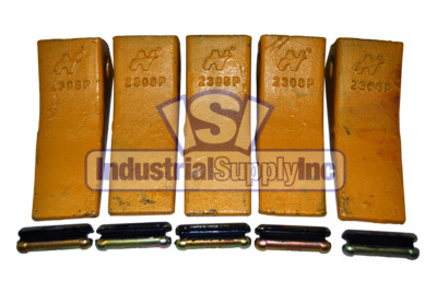 Bucket Tooth | Standard | H&L Style | With Flex Pin | 230SP | 5 Pack