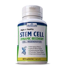 Natural Stem Cell Supplement Pills 60 Caps Bone Cardiovascular Health EXP 01/28