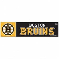 Boston Bruins Bumper Sticker NEW  3 x 11 Inches Free Shipping Wincraft