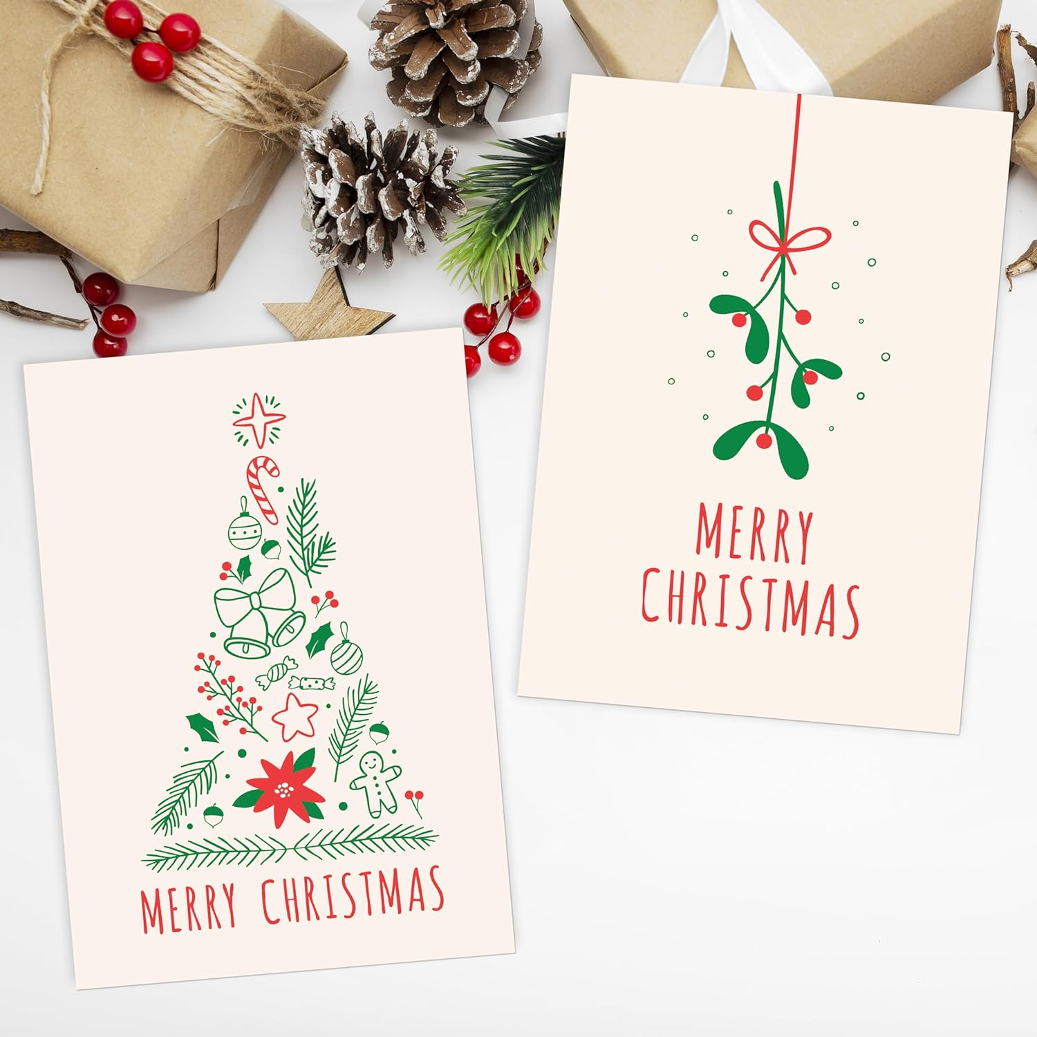 Charity Christmas Cards Multipack of 12/24/48 Xmas Vintage Design for Family, Fr eBay