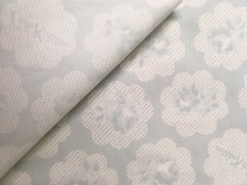 Freston Rose duck Egg Cath Kidston FQ 50cm Square Lightweight Cotton Fabric new - Picture 3 of 4