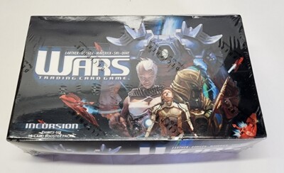 2004 Decipher WARS Trading Card Game Incursion 36 Pack Booster Box TCG Sealed