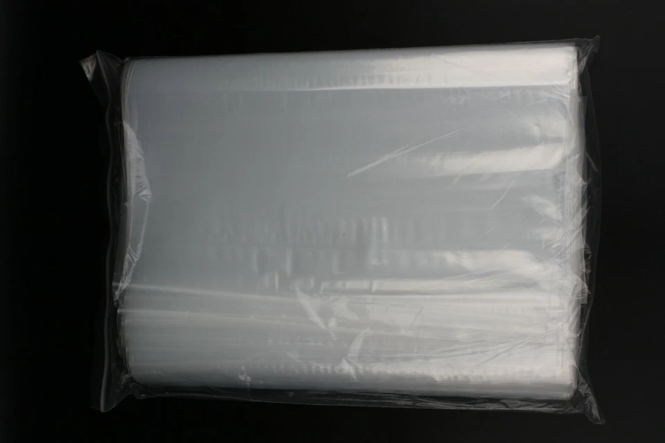 10x13 Clear 2 Mil Zipper Bags Poly Plastic Reclosable Seal Food Storage Baggie - Image 2 of 4