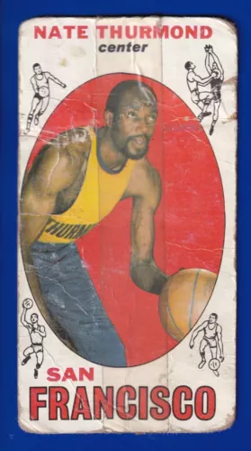 NATE THURMOND ROOKIE warriors 1969-70 TOPPS #10