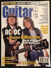 Guitar One Magazine June 2000 AC/DC Angus Malcolm
