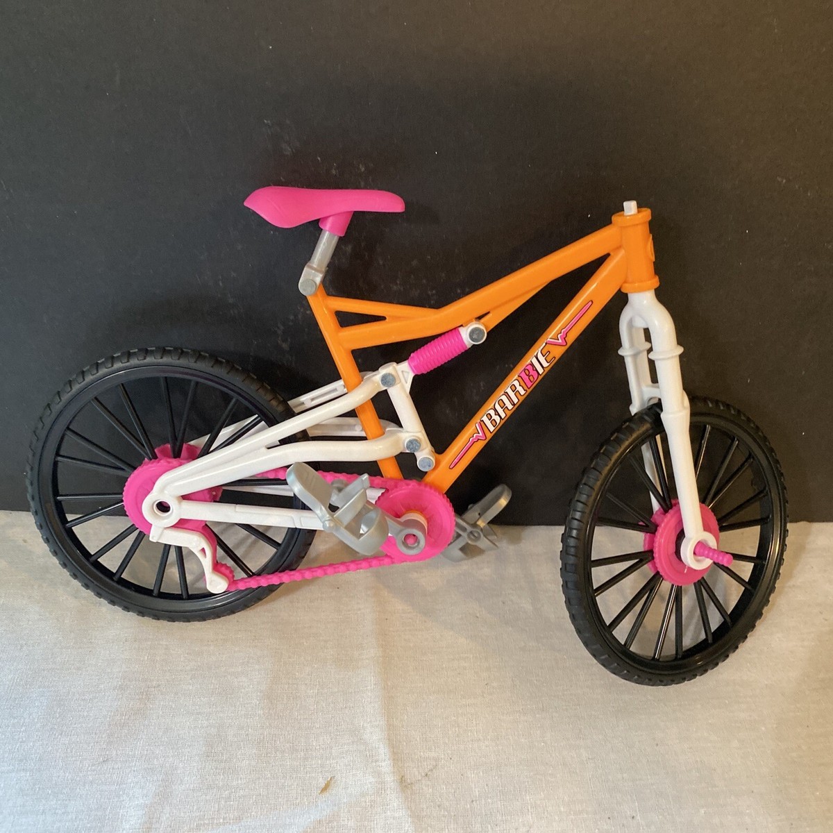 Camping Fun Barbie Made to Move Rock Climber Bicycle for parts no