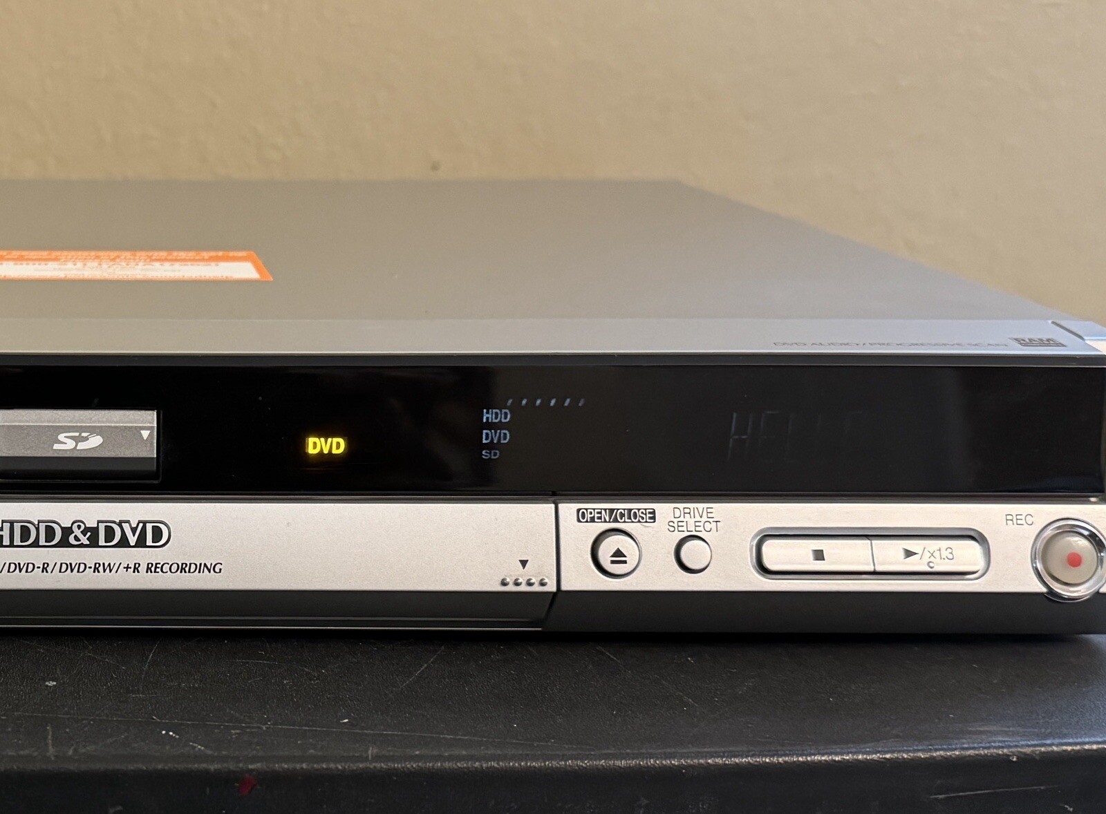 Panasonic DMREH50 HDD & DVD Player Recorder No Remote READ