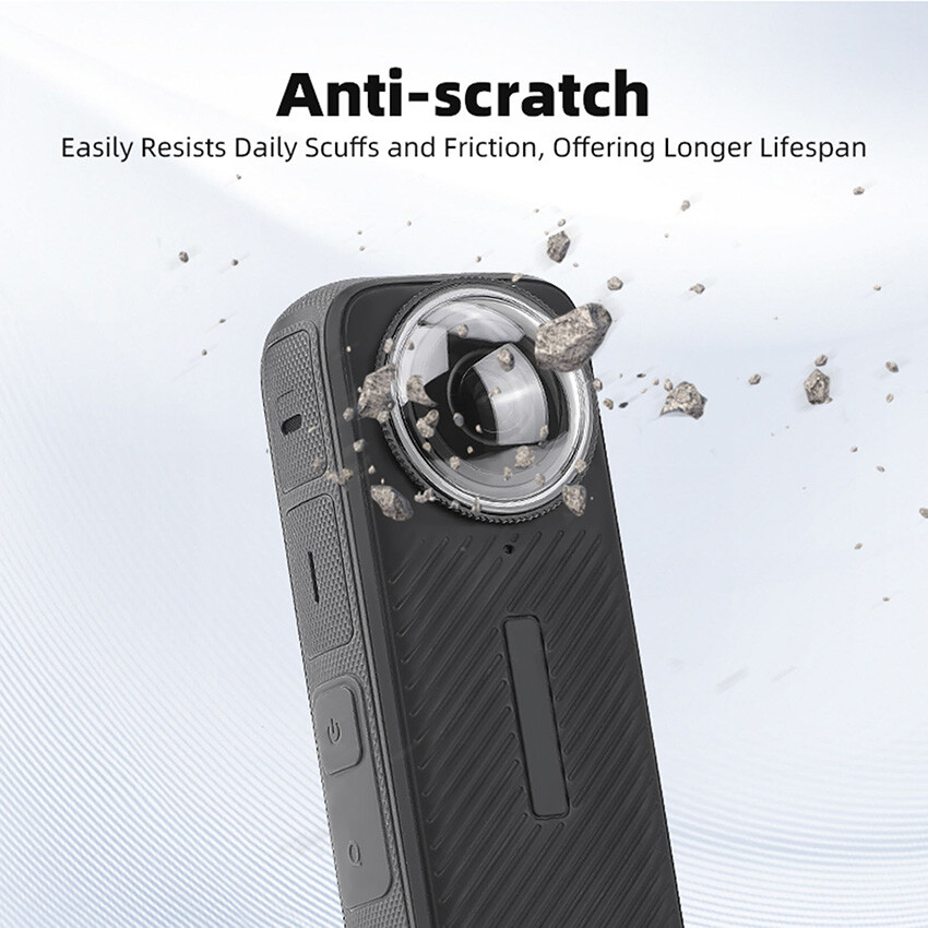 Honbobo Schutzhülle Für Insta360 X5 - Silikon Case Mit Objektivschutz Und Handschlaufe