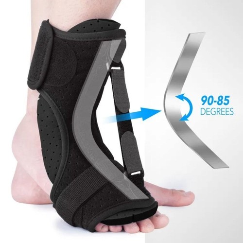 Férula nocturna para fascitis plantar tobillera ajustable protector para pies - Imagen 3 de 11
