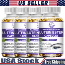 Eye Vitamins Lutein, Zeaxanthin,Bilberry Extract Relief Eye Strain,Vision Health