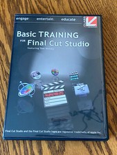 Basic TRAINING FOR Final Cut Studio feat Tom Wolsky DVD free media ship excllnt