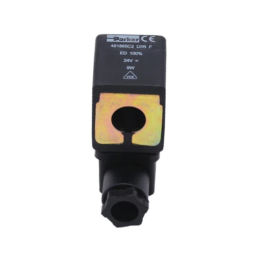 Original Parker Solenoid Valve Coil 481865C2 D5BF ED100% 24VDC 9W