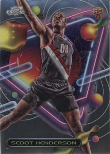 2023-24 Topps Cosmic Chrome - Scoot Henderson #153