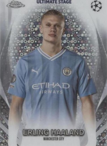 2023-24 Topps Stadium Club Chrome UEFA ERLING HAALAND Fully
