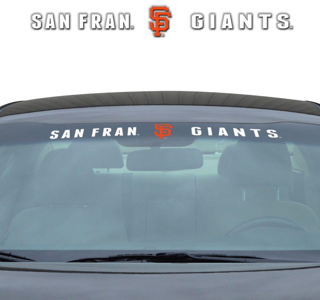 San Francisco Giants Auto Windshield Decal [NEW] Car Wind Shield ...
