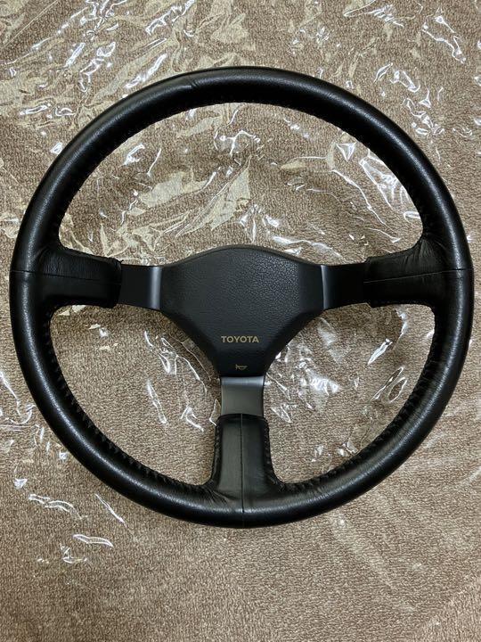 JDM TOYOTA AE86 Genuine Steering Wheel Vintage Corolla Levin