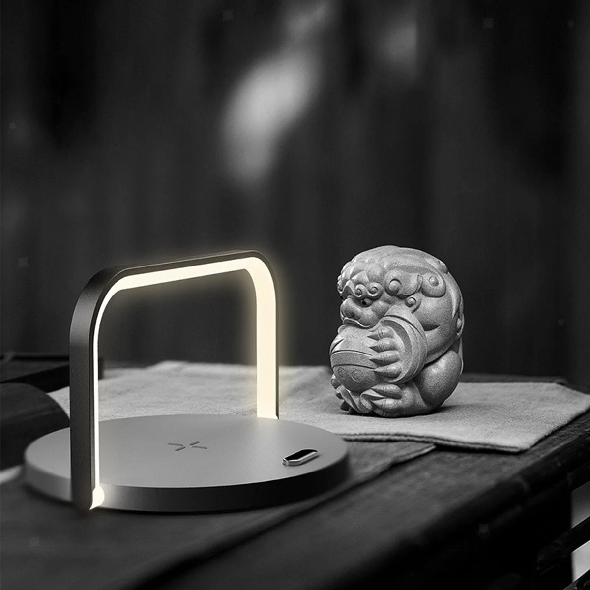 Charger light for study outlet