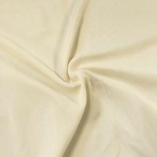 Solid Chiffon Fabric Polyester Dress Sheer 58'' Wide by The Yard Ivory