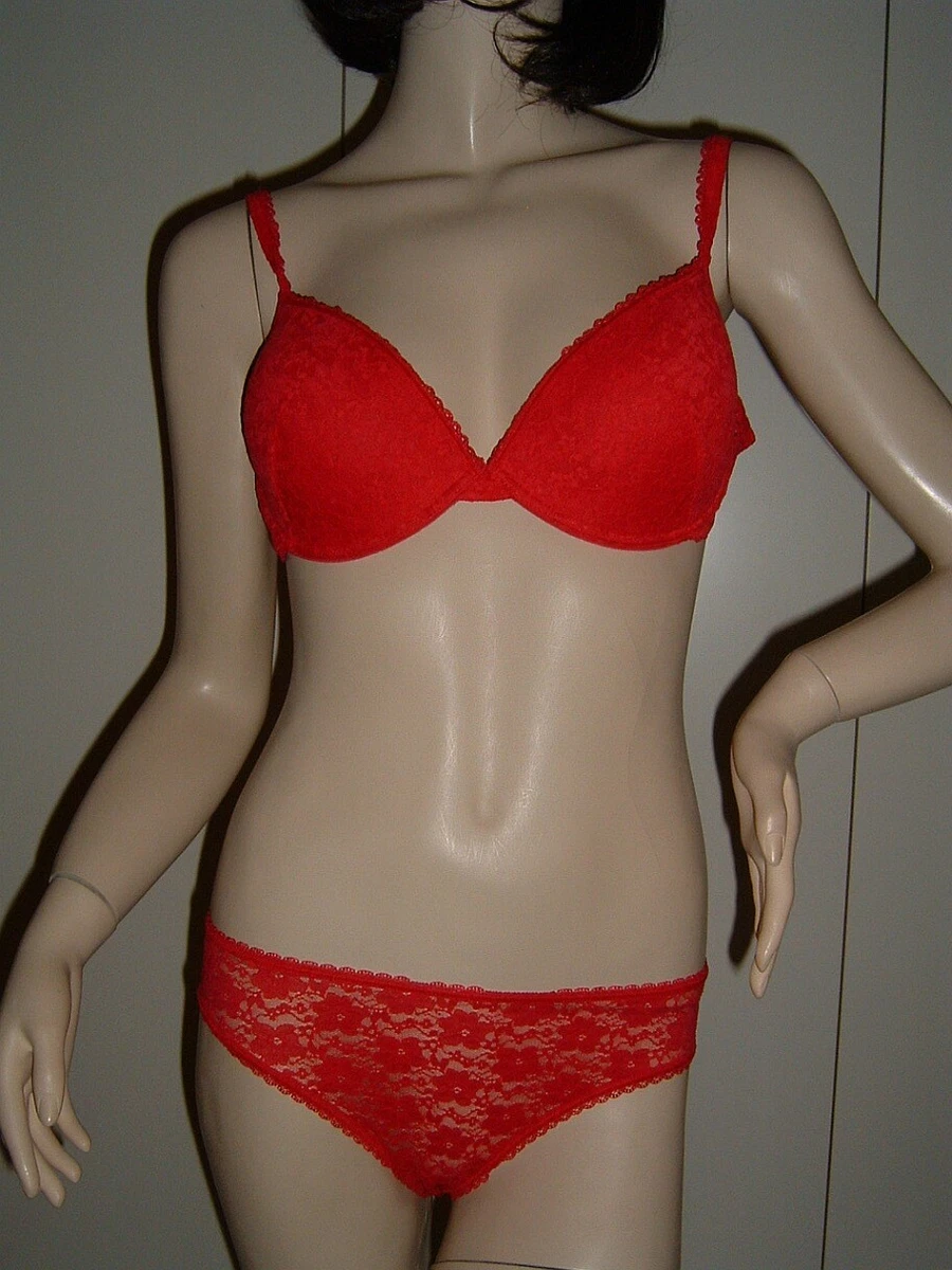 Set Di Biancheria Da Notte Donna In Raso E Pizzo – Pigiama Sexy Rosso Vino Con Reggiseno E Mutandine, Elegante E Sensuale - 4