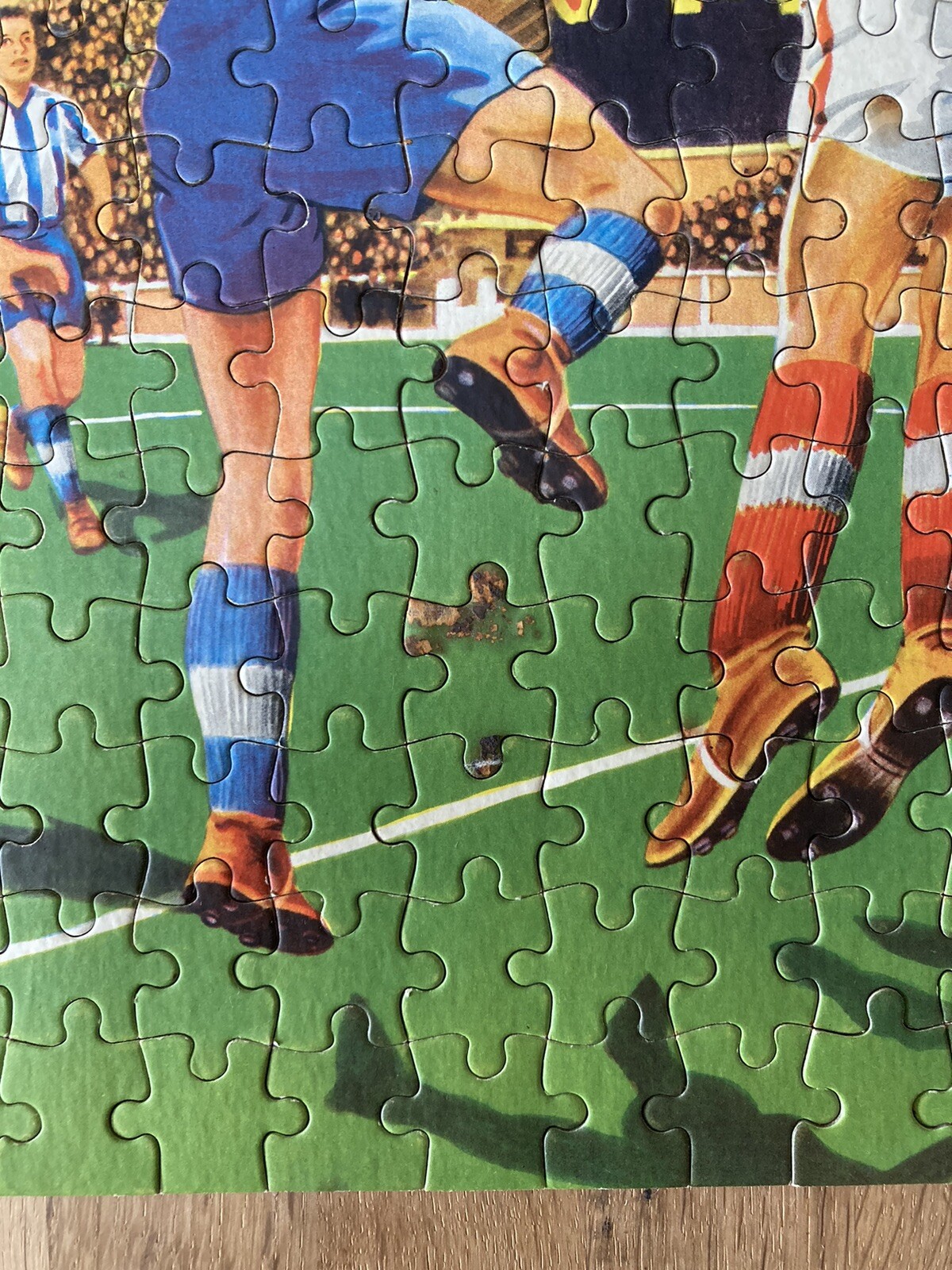 4 Vintage Jigsaw Puzzle Football Match Partridge Sail Boats Duck