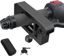 Candado para motocicleta - Antirrobo ajustable para motocicletas, ciclomotores.