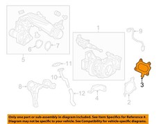 HONDA OEM 16-22 Civic Turbocharger Components-Turbocharger Gasket 1823359B004