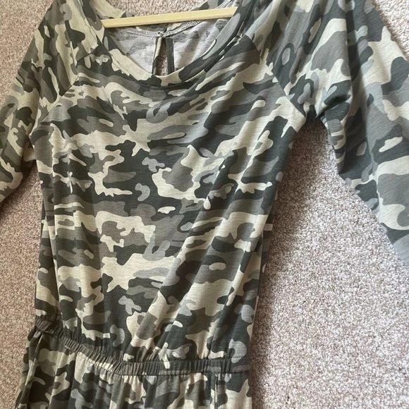 Mameluco Mujer Camuflaje Completo Manga Larga Bolsillo Talla Mediana Foto 3 de 4