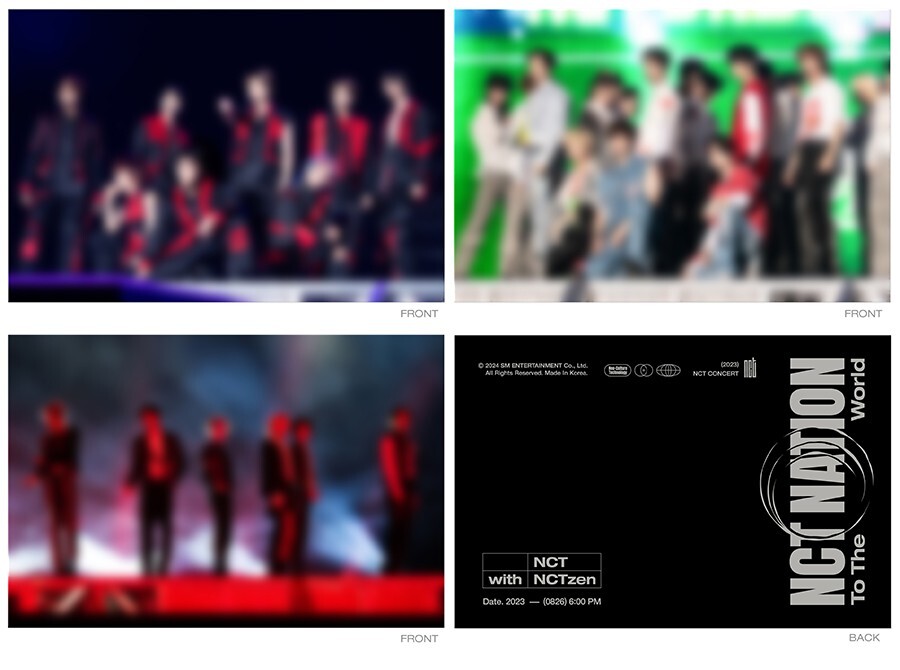 NCT 2023 CONCERT NATION:TO THE WORLD IN INCHEON SMTOWN CODE/Book+