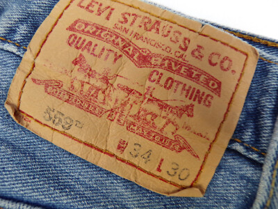 Vintage Levis 559 Men Jeans 36 x 30 Relaxed Fit Red Tab Straight