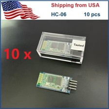 10 pcs HC-06 Bluetooth Module TTL Transceiver w/Breakout Board