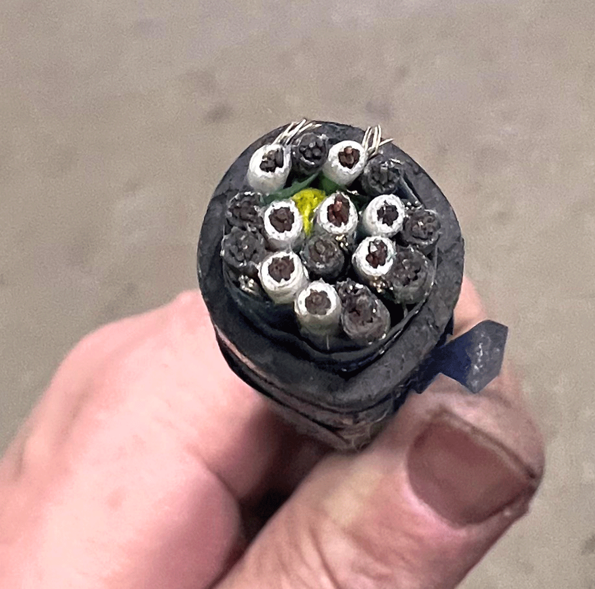 10ft Lake Cable V168SPOS/22DR Multiconductor Wire, 16 AWG, 8 Pair TC