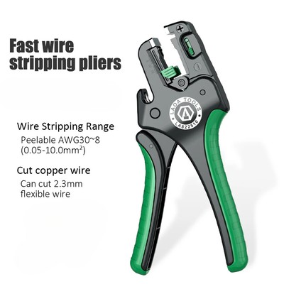 Multifunctional Fully Automatic Wire Stripping Pliers Cable Cutting Adjustable