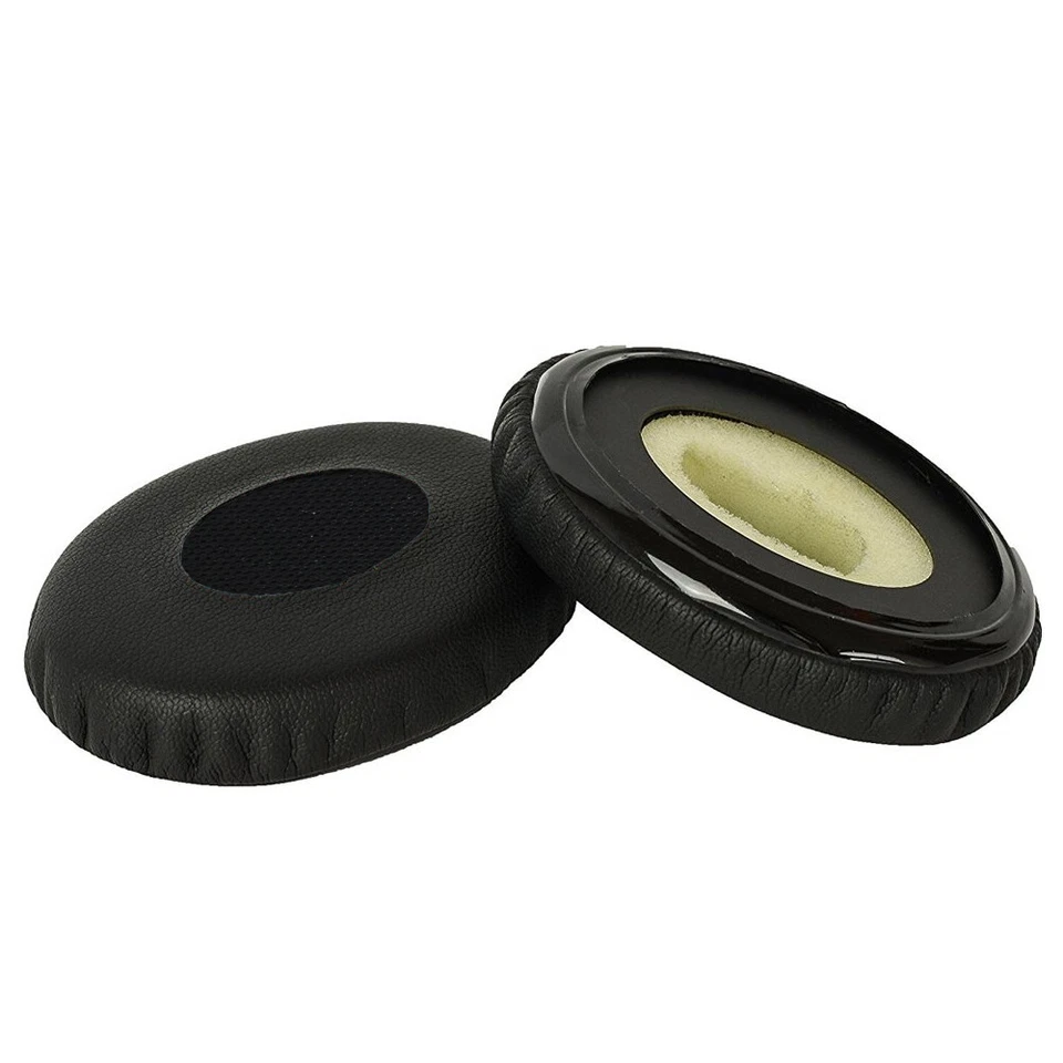 Cuscinetti auricolari di ricambio per cuffia BOSE On-Ear OE OE2 OE2i - Nero - Immagine 3 di 4