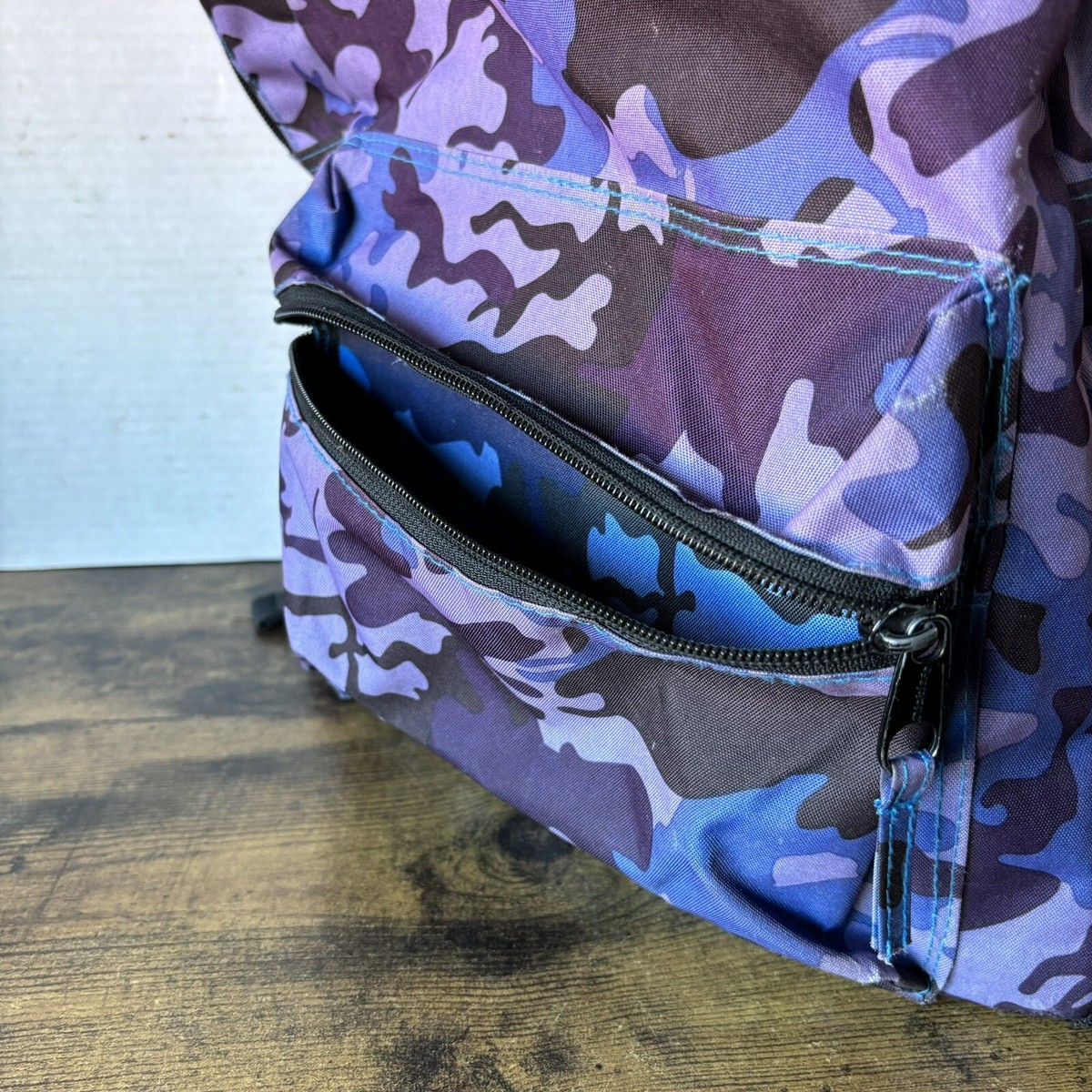 lululemon backpack purple Lululemon City Adventurer Backpack *Nano - Blue Linen / Atomic Purple /  True Navy