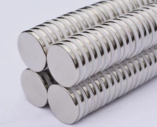 10 25 50 100pc 25mm x 3mm 1" x 1/8" N52 Strong Disc Rare Earth Neodymium Magnet