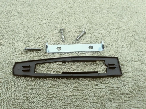 1966 72 CHEVY II NOVA Rear View Bowtie Door Mirror Mounting Hardware Kit ~ 5pcs