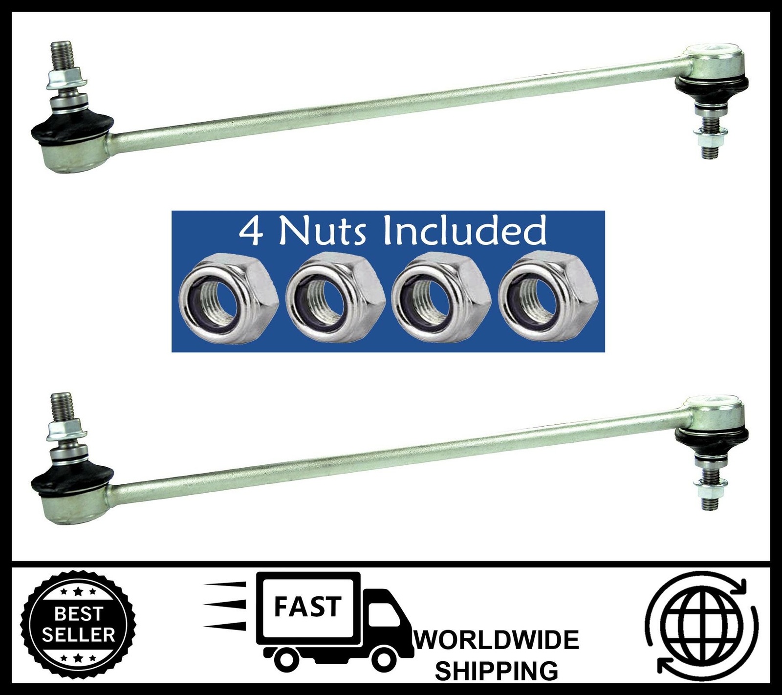 Front LH/RH Anti Roll Bar Drop Links Pair FOR Peugeot 307 308 3008 5008 508750 eBay