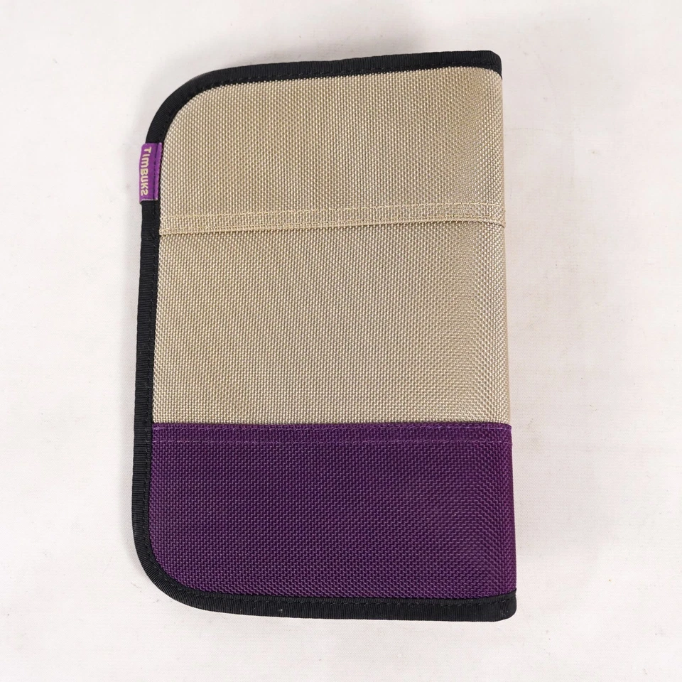 Timbuk2 Kindle Fire E-Reader Pouch Protective Case Sleeve Envelope Purple Tan - Image 2 of 4