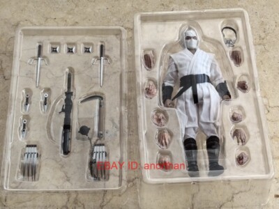 6inch+×VTOYS SHADOW NINJA  白 VTOYS X 6INCH 1:12 Shadow Ninja White Figure [VSD-SN003