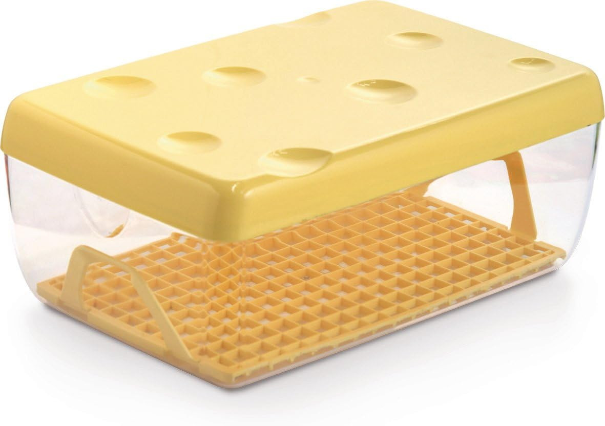 Contenitore Formaggio da Frigo 3 Litri - Portaformaggio con Griglia Snips