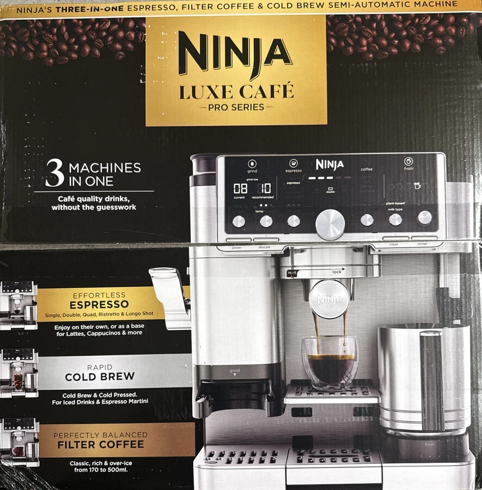 Ninja Luxe Cafe Pro Espressomaschine - ES701UK - Brandneu Originalverpackt - Bild 4 von 4