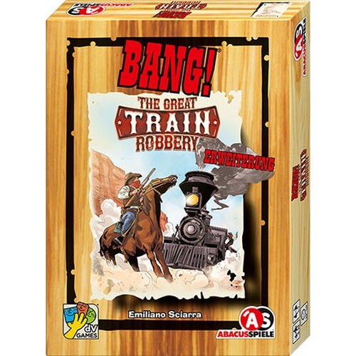 Kartenspiel Bang! - The Great Train Robbery Erweiterung (Abacus) Neu/Ovp-image