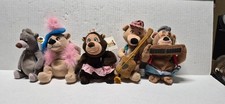 Disney Lot of 5 Critter Country 8" Plushies Mini Country Bears SMOKE FREE HOME